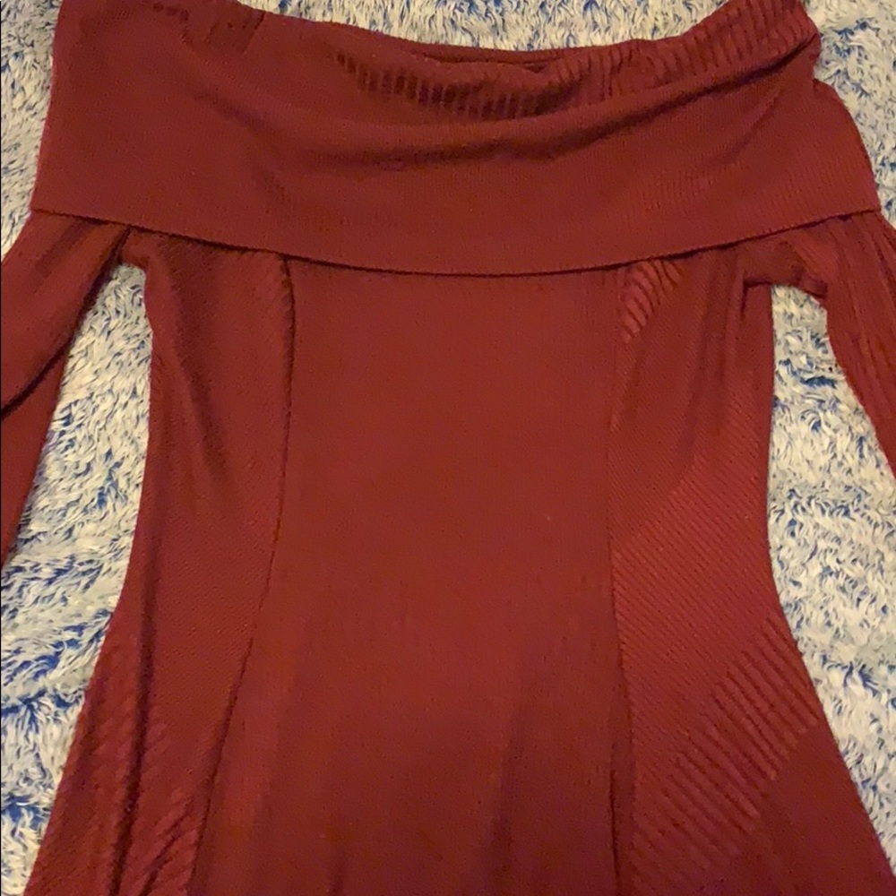 3/$35 Super comfy off-shoulder sweater dress